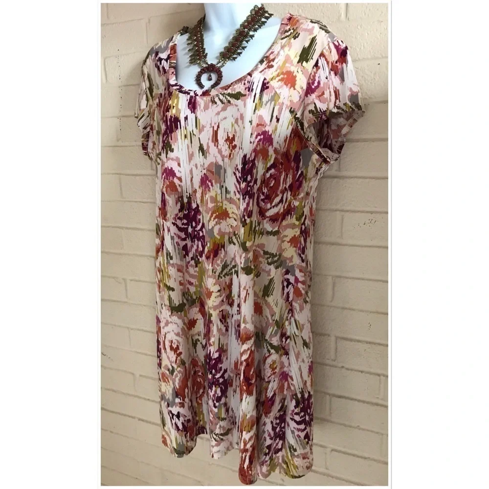 LIZ Claiborne Printed Dress size 14 - Picture 2 of 3